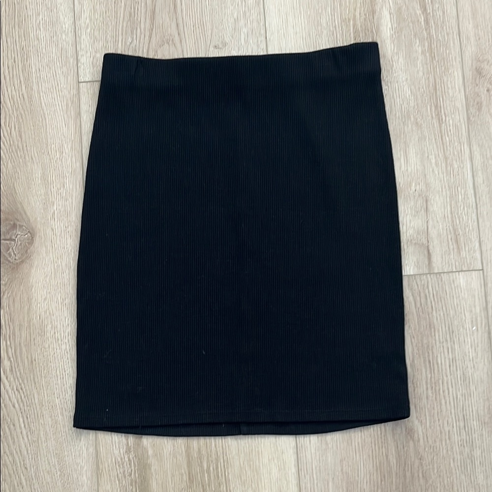 Classic Black Pencil Skirt